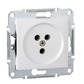 Sedna - Single Telephone Outlet - Rj11 Complete Product White-8690495035315