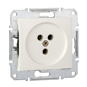 Sedna - Single Telephone Outlet - Rj11 Complete Product Cream-8690495902280