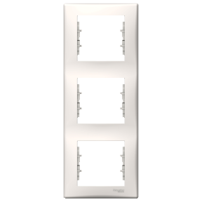 Sedna - Vertical 3 Sets Frame - Cream-8690495037883