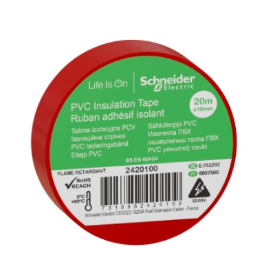 Thorsman Insulation Tape 19mmx20mt red-7315882420109