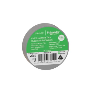 Thorsman Insulation Tape 19mmx20mt gray-7315880070504