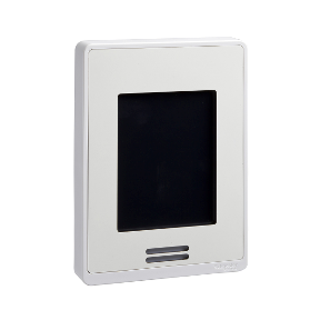 AG FCU Controller Humidity PIR BN White - Odace Styl Anthracite Quad Frame-785901583301