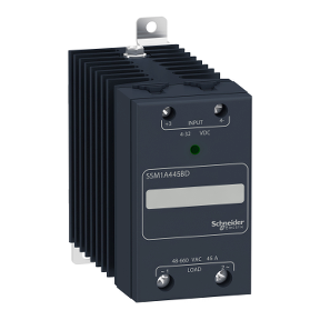 Solid State Relay - Din Rail Mounting - Input 3-32Vdc, Output 24-280Vac, 45A-3606485441634