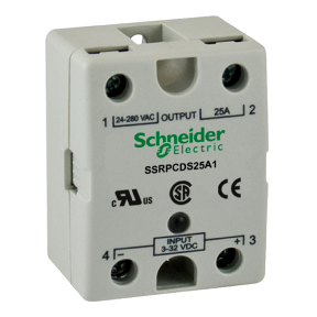 Solid State Relay - Panel Mount - Input 3-32 V Dc, Output 24-280 V Ac, 25A-3606480076350