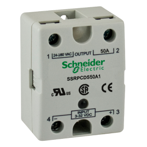 Solid State Relay - Panel Mount - Input 3-32 V Dc, Output 24-280 V Ac, 50A-3606480076367
