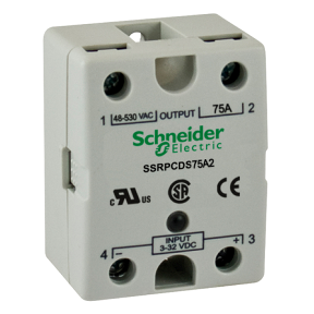 Solid State Relay - Panel Mount - Input 3-32 V Dc, Output 48-530 V Ac, 75A-3606480076374