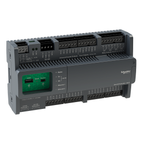 SpaceLogic automation server, AS-B-36H, 36 I/O points, BACnet, MS/TP, modbus, manual override, display-3606480908996