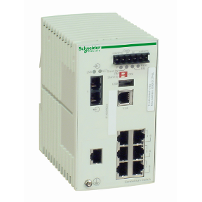 Ethernet Tcp/Ip Managed Switch - Connexium - 7Tx/1Fx - Single Mode-3595863892574