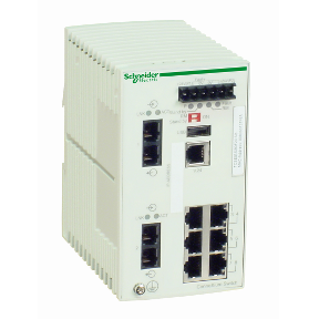 Ethernet Tcp/Ip Managed Switch - Connexium - 6Tx/2Fx - Single Mode-3595863892581