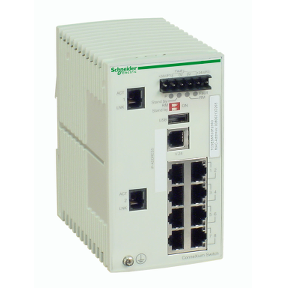 Ethernet Tcp/Ip Managed Switch - Connexium - 8 Ports for Copper + Gbit-3595863892604