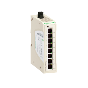 ConneXium Unmanaged Switch - 8 ports for copper + 2 ports for fiber optic singlemode-3606480762291