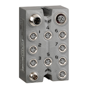 Expansion Block - Tm7 - Ip67 - 8 Di/Do - 24V Dc - 0.5 A - M8 Connector-3595864093079