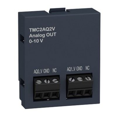 M221 Cartridge - 2 Analog Voltage Outputs - I/O Extension-3606480649103