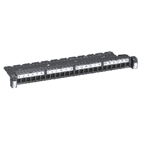 Actassi Patch Panel - Co - Stp, For Cat 5E, 1U, Rj45 S-110 Connector, 24 Port-3606480467516