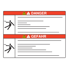 Safety Labels English – German - For Speed Control Systems-3606480833489