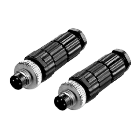 Connector Kit for Assembly of Cables for 2 I/O Signals - 2 Connectors M8 3-Pin-3389118367784