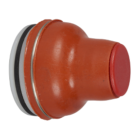 Cap with Protective Cover for Button Xac-B - Red - 16 Mm, -40..+70 °C-3389110644760