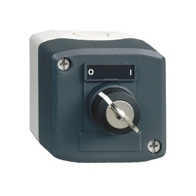 Gray control box - 1 latch button Ø22 switch button 1NA-3389110113983