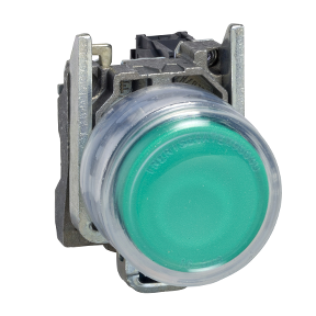 Green Illuminated Button - Ø 22 - 24 V - Atex-3389118030589