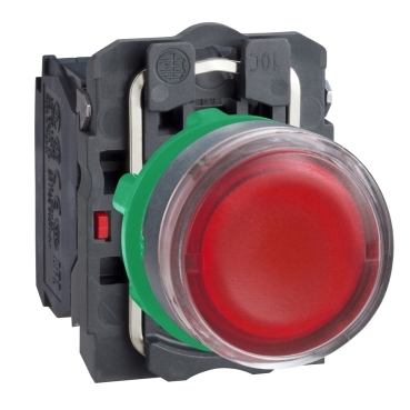 Illuminated pushbutton, red 24V-3389110904123