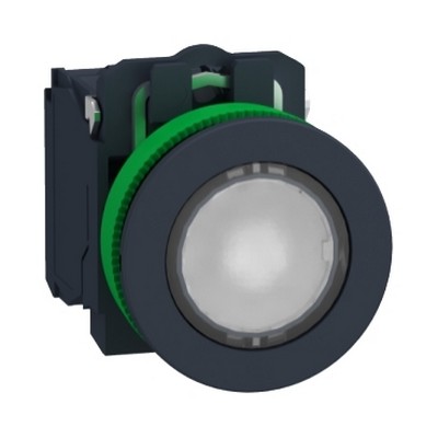 Recessed illuminated push buttons LED 24 VAC /DC Green 1 NO+1 NK-3606481361004
