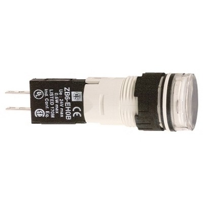 12...24V white signal lamp with integrated LED Ø16-3389110764437
