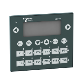 Small Panel with Keypad - Matrix Display - Green - 122 X 32 Pixels - 5 V Dc-3389119000031