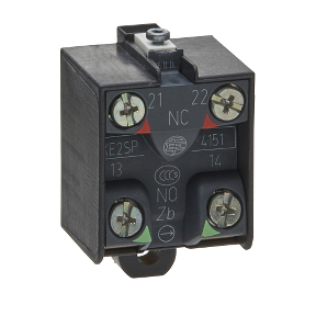 Snap Action Contact Block for 1 Step Or 2 Step Foot Switch - 1 Nk + 1 Na-3389110415834