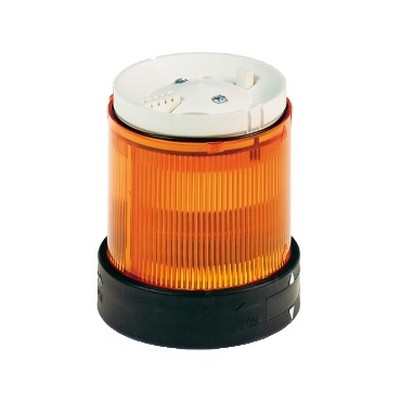 Işıklı kolon - 230VAC 10W flaşör turuncu-3389110845204