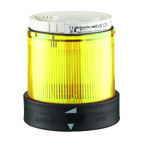 Ø 70 Mm Illuminated Unit - Flashing - Yellow - Ip65 - 230 V-3389110147919