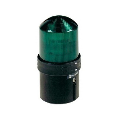 Ø 70 mm luminous column - fixed - green - 24 V-3389110844306