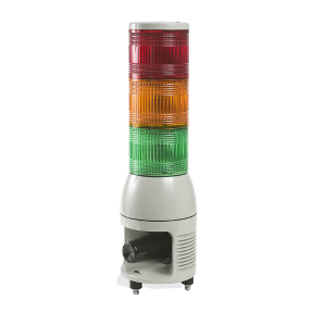 Illuminated column, 10mm, horn, fixed light-3606480072468