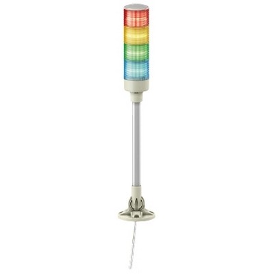 IP40 With Horn Red & Yellow & Green & Blue φ60mm Monoblock Illuminated Columns 24V AC/DC LED Fixed Light-3606480390203