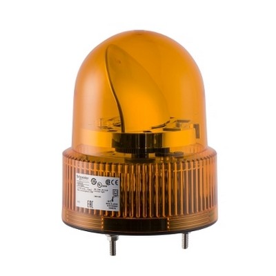 120mm Rotating Mirror Lamp Orange 24VAC-DC-3606480033247