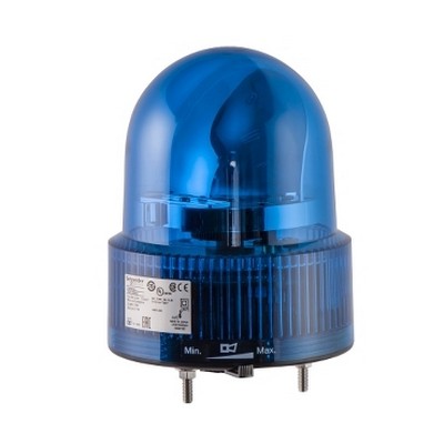 120mm Rotating Mirror Lamp Blue 24VAC-DC-3606480033186