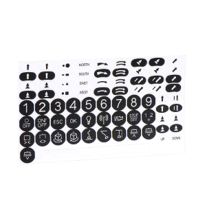 B/W Adhesive Sticker Kit for Remote Device-3606480662348