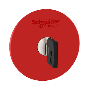 Red Ø60 Emergency Shutdown Push Button Head Ø22 Released by Trigger and Latching Key-3389110888904