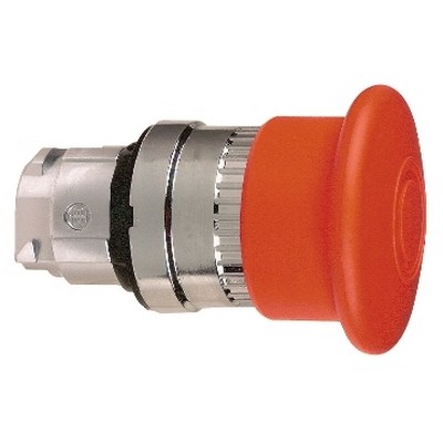 Red Ø40 Emergency stop button head Ø22 trigger and latching push-pull-3389110892376