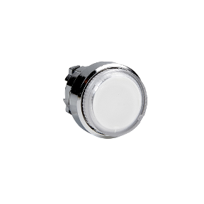 Colorless Projecting Lighted Push Button Head For Ba9S Bulb Ø22 Spring Return-3389110120127