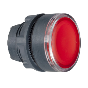 Red Recessed Illuminated Push Button Head For Integrated Led Ø22 Push-Push-3389110137750
