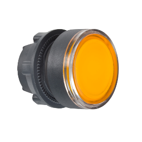 Orange Recessed Illuminated Push Button Head For Integrated Led Ø22 Push-Push-3389110137774