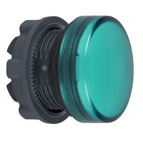 Green Pilot Light Head For Integrated Led Ø22 Flat Lens-3389110908084