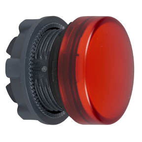 Red Pilot Light Head Ø22 Flat Lens For Integrated Led-3389110908107