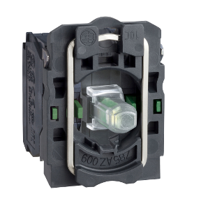 24V Body/Green Light Block with Fixing Collar 2Na-3389110908459 with Integrated Led
