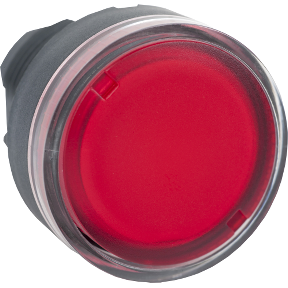 Red Recessed Illuminated Push Button Head For Ba9S Bulb Ø22 Spring Return-3389110909951