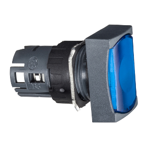 Blue Dikrtt Recessed Illuminated Push Button Head For Integrated Led Ø16 Latching-3389110849059