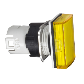Rectangular Yellow Pilot Light Head For Integrated Led Ø16-3389110775679
