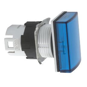 Rectangular Blue Pilot Light Head For Integrated Led Ø16-3389110849127