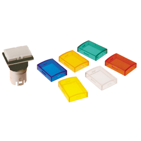 Rectangular Pilot Light Head With 6 Color Heads For Integrated Led Ø16-3389110775730
