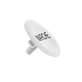 White Head For Circular Push Button Ø22 Marche Marked-3389110091083